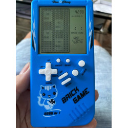 Φορητό Τέτρις Tetris Brick Game 9999 in 1 -μπλε (OEM)