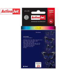 HP C1823D XL TRICOLOR 39ml Deskjet 710c/720c/722c/815c/810c/880c/890c/895cXi/1120c/1125c Officejet t45/t65/r45/r65 PSC 500 ΣΥΜΒΑΤΟ ΜΕΛΑΝΙ ACTIVE JET