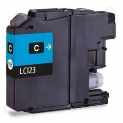 BROTHER LC-123 CYAN 10 ml ΣΥΜΒΑΤΟ ΜΕΛΑΝΙ/PK