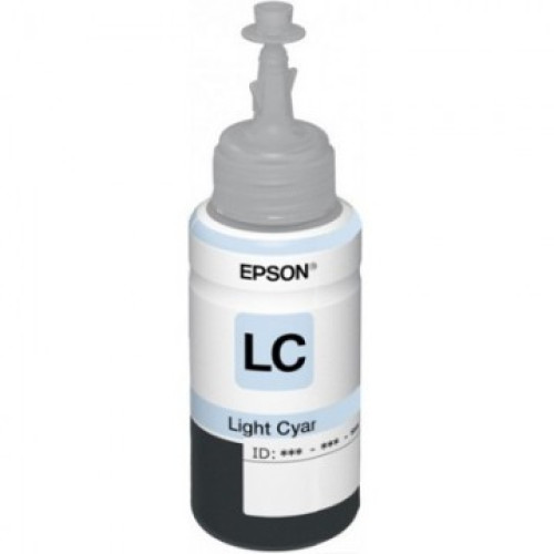 EPSON L800/L810/L850/L805 T6735 LIGHT CYAN 70ml ΣΥΜΒΑΤΟ ΜΕΛΑΝΙ/PK
