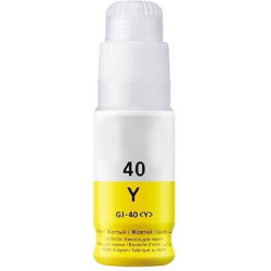 ΣΥΜΒΑΤΟ CANON PIXMA TANK GI40 / GI50 YELLOW BOTTLE INK - 70ml Συμβατό με: CANON PIXMA G1420 CANON PIXMA G2420 CANON PIXMA G3420 CANON PIXMA G3460 CANON PIXMA G5040 CANON PIXMA G6040 CANON PIXMA GM2040 GI40 REFILL BOTTLE GI50 REFILL BOTTLE