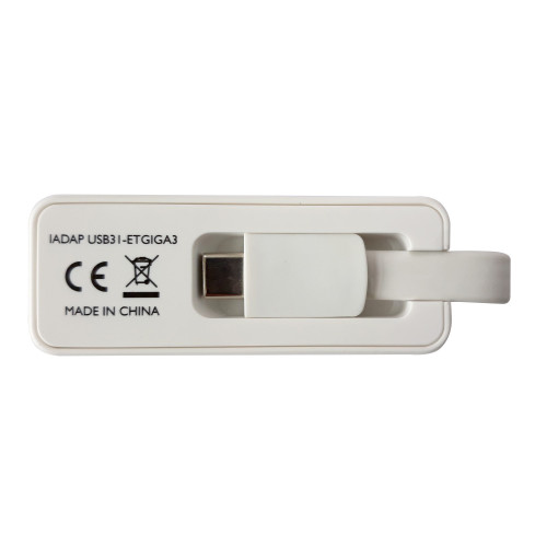Techly IADAP USB31-ETGIGA3 Προσαρμογέας USB-C ™ Converter USB Gigabit Ethernet RJ45 Lan