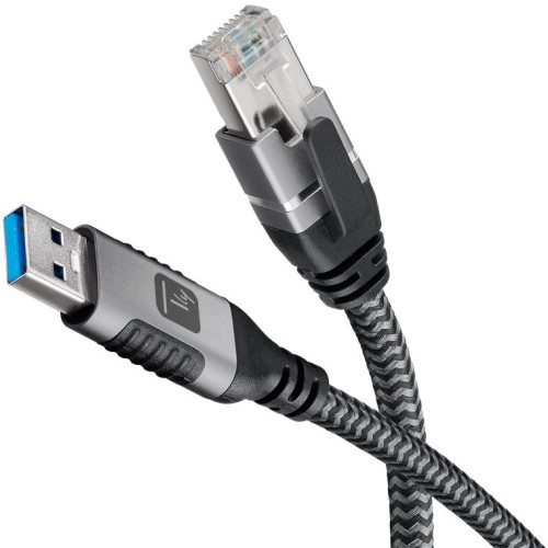 TECHLY ICOC U3A-RJ45-075 Καλώδιο USB 3.0 Male σε Ethernet RJ45 Male 7.5m