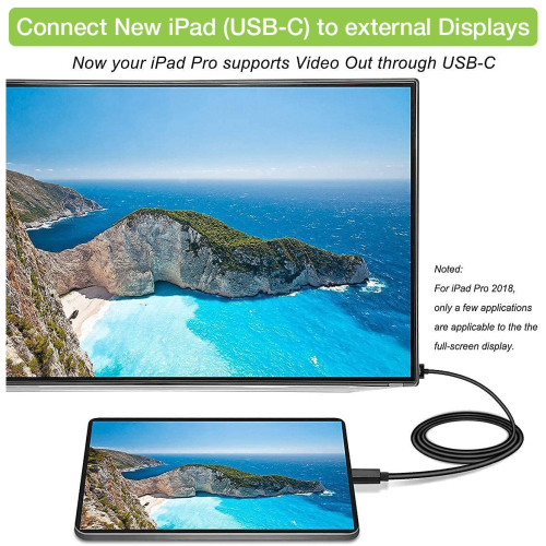TECHLY IADAP USBC-HDMI2TY Καλώδιο USB-C ™ Male to HDMI 2.0 4K Male 2m Black