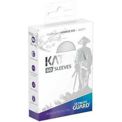 Ultimate Guard Katana Sleeves Japanese White 60τμχ