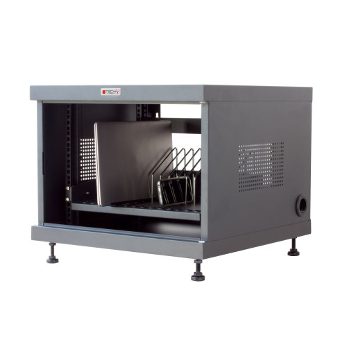 Techly I-CABINET-14DTY Σταθμός φόρτισης για 14 φορητούς υπολογιστές, tablet και smartphone