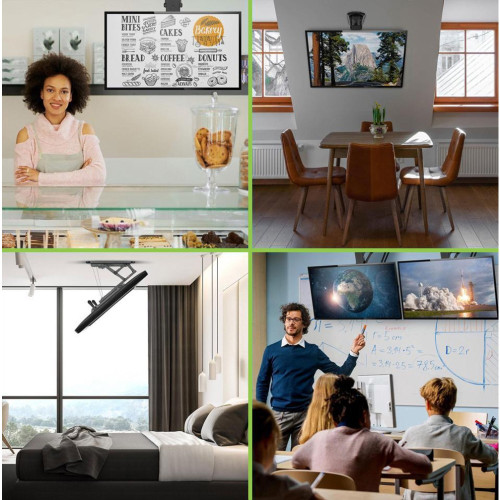 TECHLY ΗΛΕΚΤΡΙΚΗ ΒΑΣΗ ΟΡΟΦΗΣ MOTORIZED ΓΙΑ ΤΗΛΕΟΡΑΣΗ 32'-70' ICA-PLB 546M