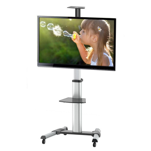 Techly ICA-TR15 Τροχήλατη βάση για τηλεόραση LCD/LED/PLASMA 37-70" με ράφι