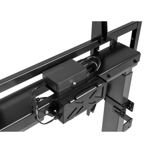 TECHLY ICA-TR68MW Motorized TV Wall Mount with Adjustable Height for TVs from 55-100" and Remote Control