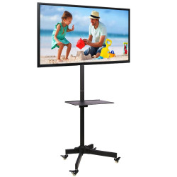 Techly ICA-TR21 Βάση trolley LCD / LED / Plasma 23"- 55"