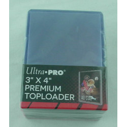 Ultra-Pro 3x4mm Premium Toploader Card Sleeves/Cases (25pcs) UPI81145