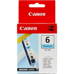 Canon BCI-6 Γνήσιο Μελάνι Εκτυπωτή InkJet Photo Κυανό (4709A002)