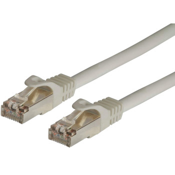 Techly Καλώδιο δικτύου Patch cable λευκό CCA Cat.6 F / UTP 10m