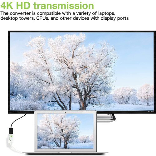 TECHLY IADAP DP-HDMIFP460 Προσαρμογέας DisplayPort Male σε HDMI Female 4K 60Hz 24.5 CM