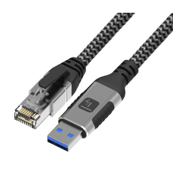 TECHLY ICOC U3A-RJ45-010 Καλώδιο USB 3.0 Male σε Ethernet RJ45 Male 1m