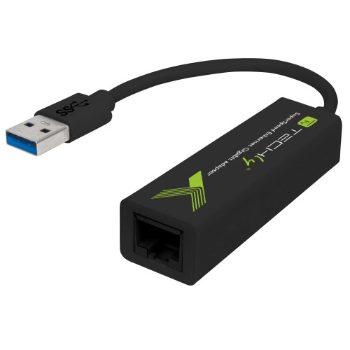 TECHLY IDATA USB-ETGIGA3T2 Προσαρμογέας δικτύου USB 3.0 Gigabit