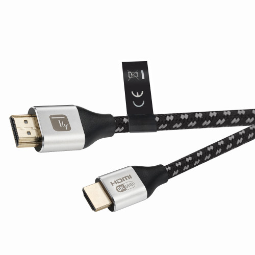 TECHLY ICOC HDMI21-8-030T HDMI™ Ultra High Speed ​​Cable Male / Male 8K@60Hz Certified 3m