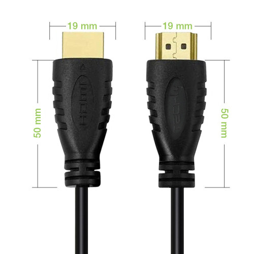 TECHLY ICOC HDMI2-4-090 Καλώδιο HDMI™ 2.0 A/AM/M 9m Μαύρο