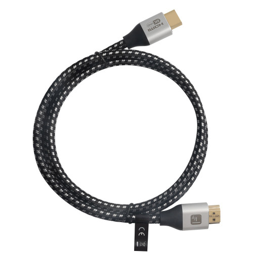 TECHLY ICOC HDMI21-8-020T HDMI™ Ultra High Speed ​​Cable Male / Male 8K@60Hz Certified 2m