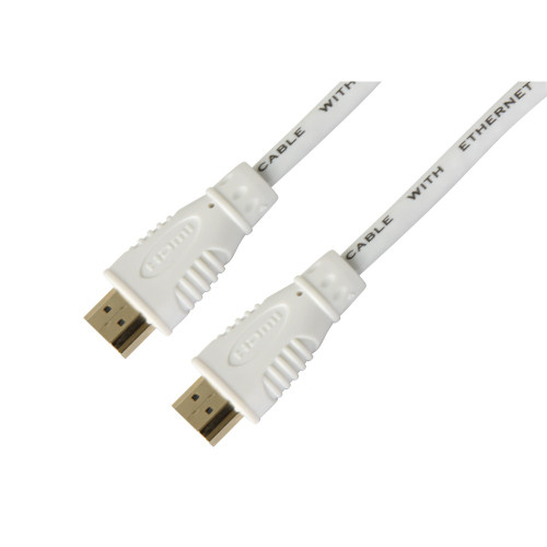 Hdmi καλώδιο High Speed with Ethernet cable 10m λευκό ICOC HDMI-4-100NWT