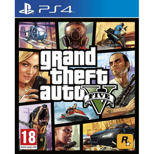 PS4 GAME - Grand Theft Auto V GTA V