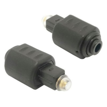 Optical 3.5mm Female Socket Mini Jack Plug to Digital Toslink Male Audio Adapter (OEM)