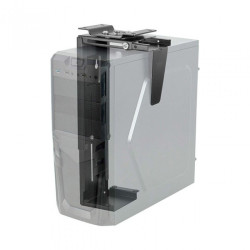 Techly ICA-CS 66 Βάση Υπολογιστή CPU holder Under desk CPU holder Black