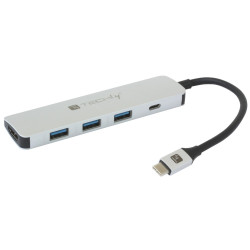 TECHLY IADAP USB31-DOCK4 USB-C™ Hub with HDMI 4K and PD