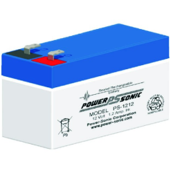 PS-1212 Vds Powersonic μπαταρία μολύβδου κλειστού τύπου 12V - 1.2Ah