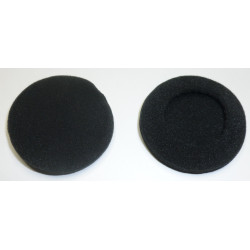 Ανταλλακτικό Αφρώδες Κάλυμμα Ακουστικών 2.6" (2τμχ) (65mm) (Μαύρο)
