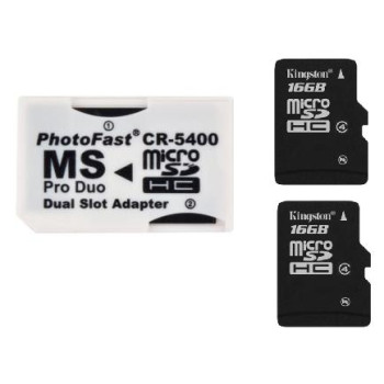 PhotoFast CR-5400 Dual-Slot MS Pro Duo 32GB