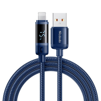 Mcdodo Braided USB-A to Lightning Cable 12W Μπλε 1.2m (CA-5001)