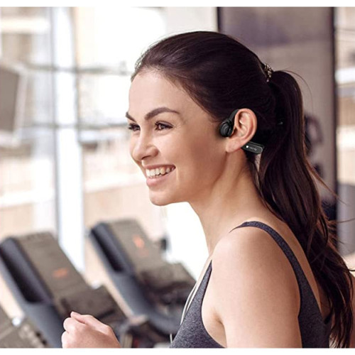 TECHLY ICC-SH-BONE-BLT Open Ear Bluetooth V5.0 Bone Conduction Running IPX4