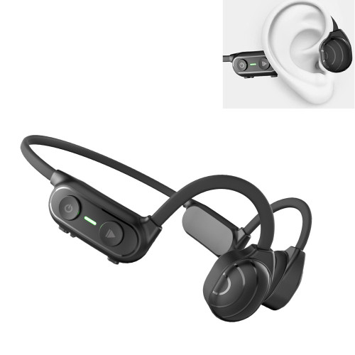 TECHLY ICC-SH-BONE-BLT Open Ear Bluetooth V5.0 Bone Conduction Running IPX4