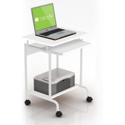 Techly ICA-TB S005W Computer desk ''Compact'' White