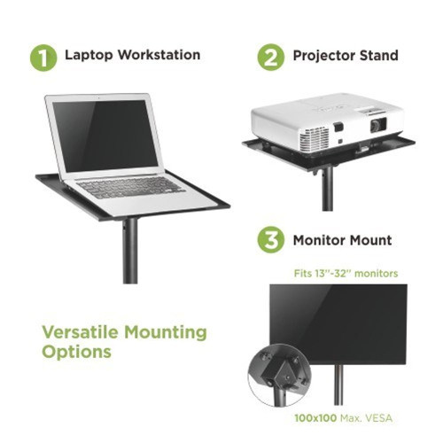 Techly ICA-TB TPM-8 Τρίποδο για φορητούς υπολογιστές και προβολείς