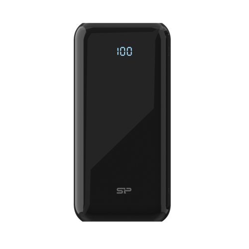 Silicon Power GS15 Power Bank 20000mAh με 2 Θύρες USB-A Μαύρο