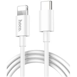 Καλώδιο σύνδεσης Hoco X36 Swift PD Type-C σε Lightning 3A 18W Λευκό 1μ