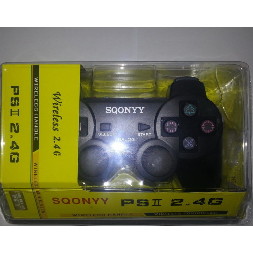 Ασύρματο Χειριστήριο Sqonyy DualShock Wireless Controller για PS2 (OEM)