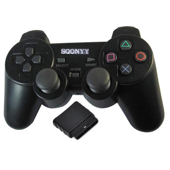 Ασύρματο Χειριστήριο Sqonyy DualShock Wireless Controller για PS2 (OEM)