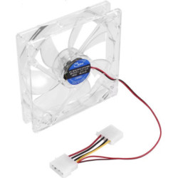 1218.252 Case Fan 120mm με RGB Φωτισμό και Σύνδεση 4-Pin Molex Λευκό