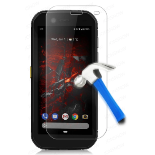 Caterpillar Cat S42 - Προστατευτικό Οθόνης πληρης καλυψης Tempered Glass 9Η τζαμι (OEM) ‎EAN 5060472352965