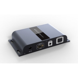Techly EXT-EF2000A HDMI Extender με IR σε καλώδιο οπτικών ινών Fiber Singlemode SC έως 20km Hdbit