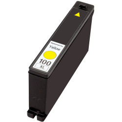 Ink cartridge Yellow replaces Lexmark 14N1071E, 100XL