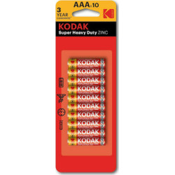 Μπαταρίες KODAK ZINC AAA Πακέτο 10 Τεμαχίων 30946804