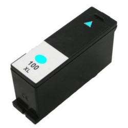 Ink cartridge Cyan replaces Lexmark 14N1069E, 100XL