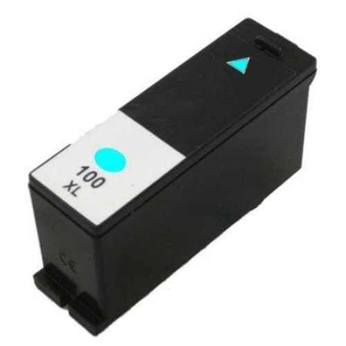 Ink cartridge Cyan replaces Lexmark 14N1069E, 100XL