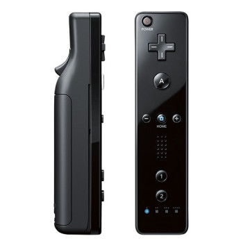 Wii Remote Plus με ενσωματωμένο το Wii Motion Plus σε Μαύρο Χρώμα (OEM)