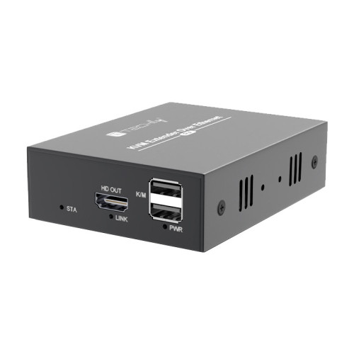 TECHLY IDATA HDMI-KVM4R Δέκτης HDMI KVM Extender σε καλώδιο δικτύου 1080p@60Hz 150m