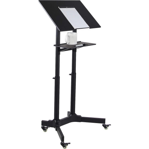 Techly ICA-TB TPM-1BK Mobile Workstation Black